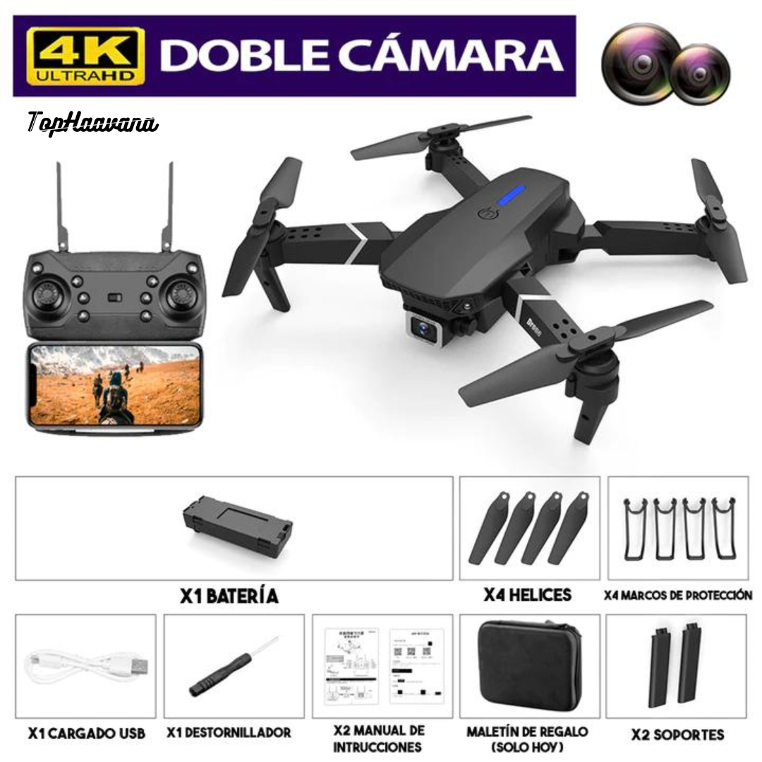 Dron Doble Camara 4k DroneXplorer